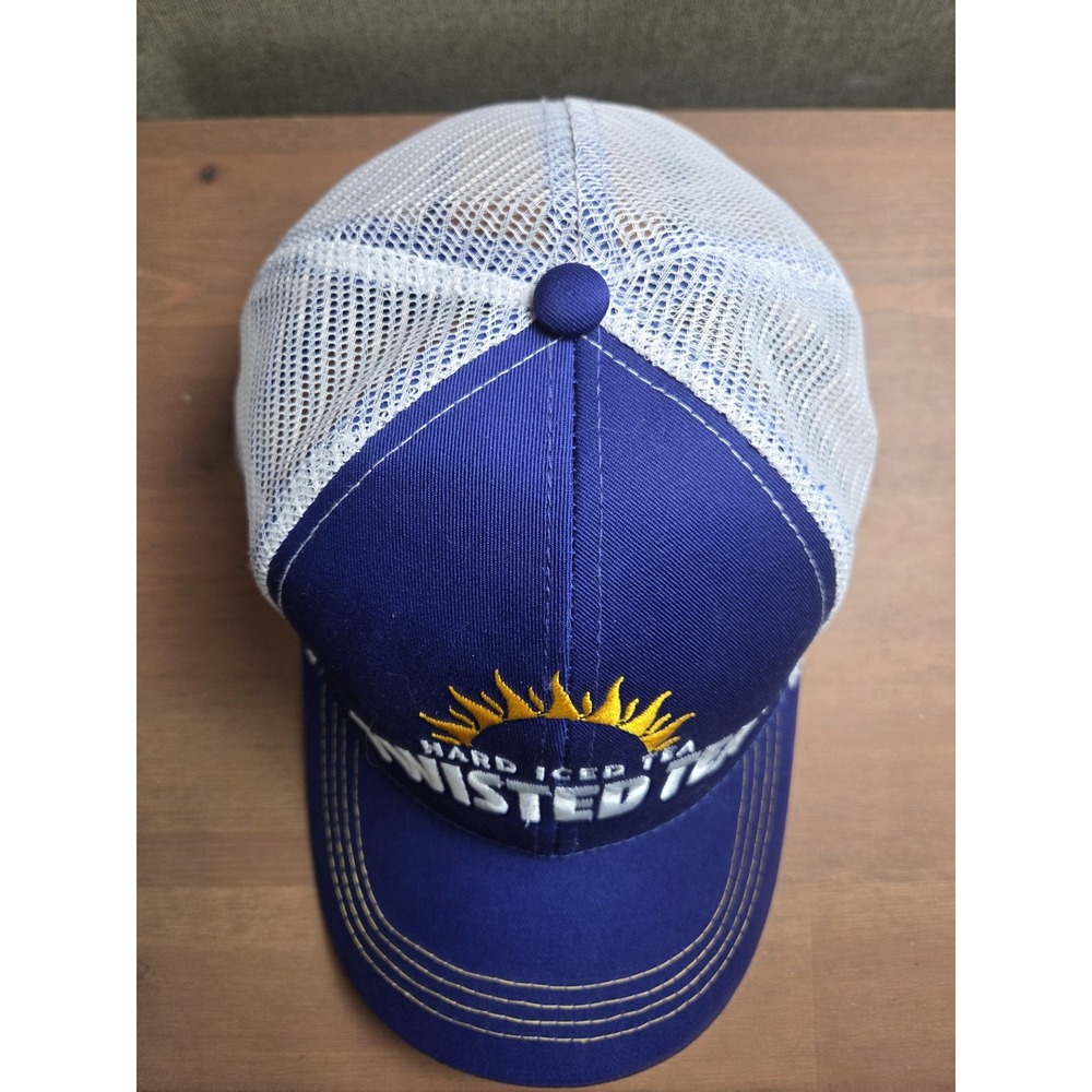 Twisted Tea Hat Cap strap back Mesh Trucker Hard Ice Tea  Adjustable One Size